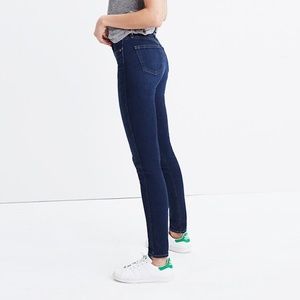 Madewell 10" High Rise Skinny Cropped Jeans